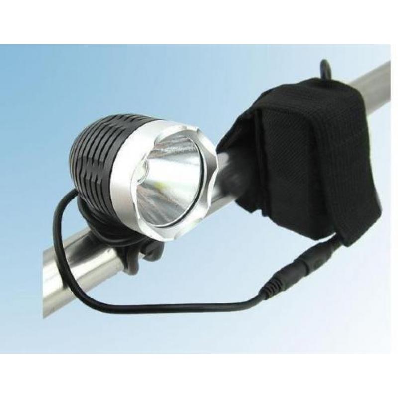 Sterke waterdichte CREE XML hoofdlamp 1800lmn + 10000mAh Li-