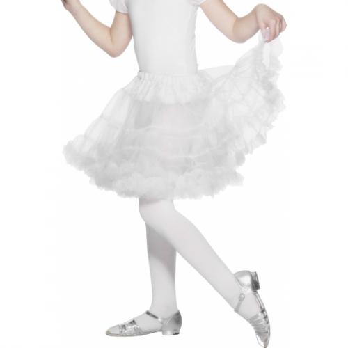 Witte petticoat/tutu voor kinderen