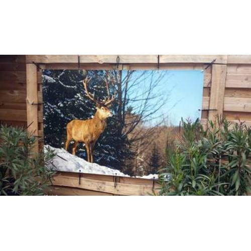 Buitenposter 100x400 cm