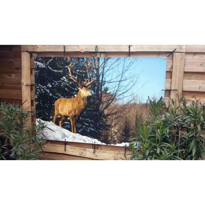 Buitenposter 100x400 cm